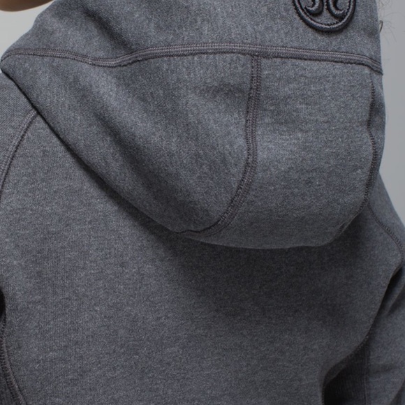 63. Flawed Lululemon Scuba Hoodie II
Heathered Dark Grey / Black - Picture 5 of 14